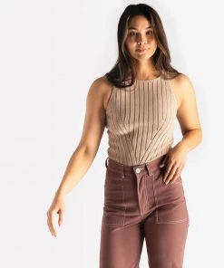 Soluna Collective Pima Knit Tank Top New Arrivals