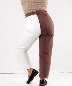 Soluna Collective Two-Tone Cargo Pants