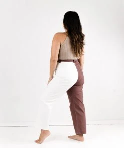 Soluna Collective Two-Tone Cargo Pants