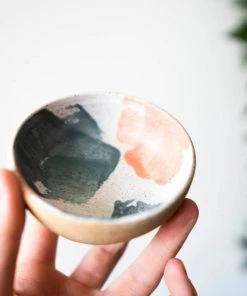 Moonshine Design Speckled Stoneware Small Dish Set Home Goods