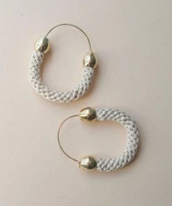 Stella Fluorescent Kumi Hoop Earrings