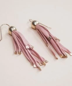 Stella Fluorescent Pod And Strand Earrings
