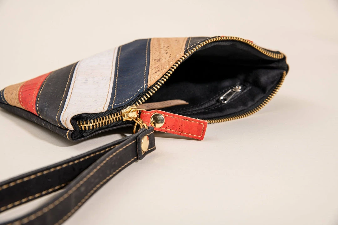 Tiradia Cork Step + Repeat Cork Wristlet Accessories Tiradia Cork Step + Repeat Cork Wristlet Accessories