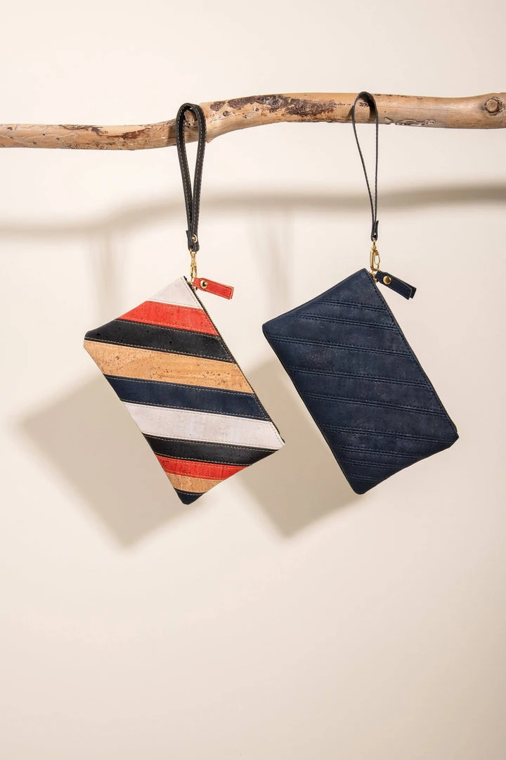 Tiradia Cork Step + Repeat Cork Wristlet Accessories Tiradia Cork Step + Repeat Cork Wristlet Accessories