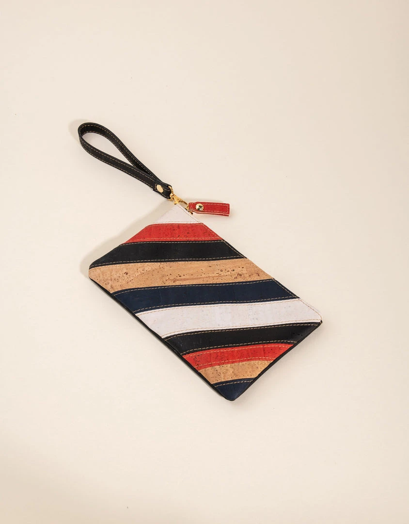 Tiradia Cork Step + Repeat Cork Wristlet Accessories Tiradia Cork Step + Repeat Cork Wristlet Accessories