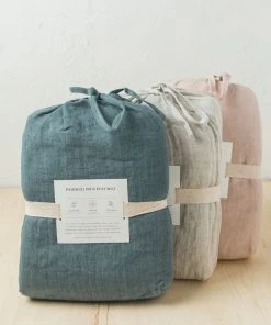 Creative Women New Arrivals Stone Washed Linen Quilted Playmat