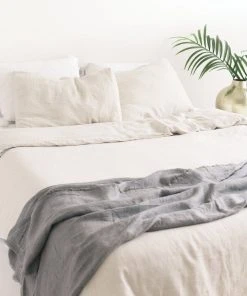 Creative Women Home Goods Stone Washed Linen Throw Blanket