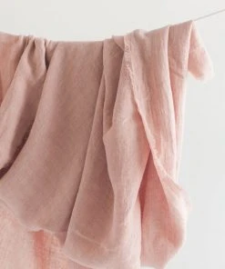 Creative Women Home Goods Stone Washed Linen Throw Blanket