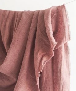 Creative Women Home Goods Stone Washed Linen Throw Blanket