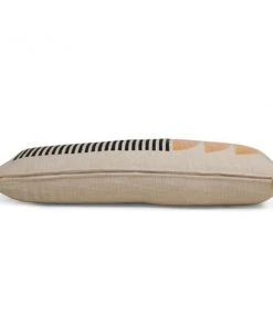 Casa Amarosa Home Goods Stripe And Semicircle Lumbar Pillow Cover