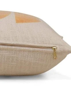 Casa Amarosa Home Goods Stripe And Semicircle Lumbar Pillow Cover