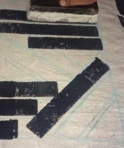 Casa Amarosa Stripe Sky Throw Pillow Cover - Black