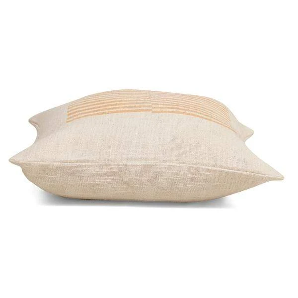 Casa Amarosa Stripe Throw Pillow Cover - Gold Earth 7 Casa Amarosa Stripe Throw Pillow Cover - Gold Earth