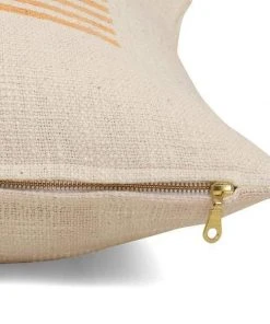 Casa Amarosa Stripe Throw Pillow Cover - Gold Earth 12 Casa Amarosa Stripe Throw Pillow Cover - Gold Earth