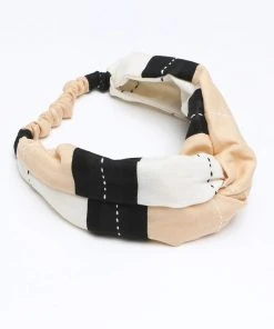 Anchal Stripe Twist Headband Accessories