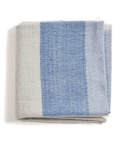 Studio Variously Ceru Merino Wool Throw Blanket