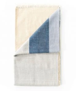 Studio Variously Ceru Merino Wool Throw Blanket