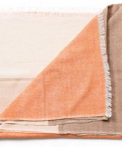 Studio Variously Chestnut Merino Wool Throw Blanket Home Goods