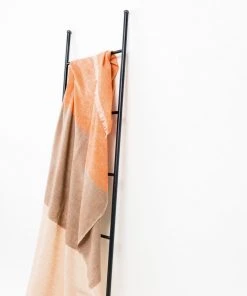 Studio Variously Chestnut Merino Wool Throw Blanket Home Goods