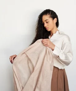 Studio Variously Oat Linen Scarf Accessories 2 Studio Variously Oat Linen Scarf Accessories