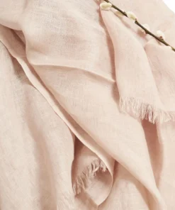 Studio Variously Oat Linen Scarf Accessories 4 Studio Variously Oat Linen Scarf Accessories