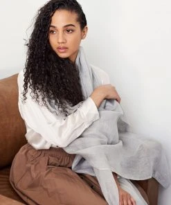 Studio Variously Accessories Pebble Linen Scarf