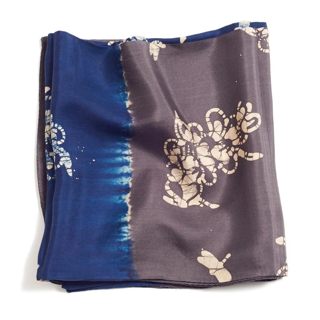 Studio Variously Accessories Oraa Black Silk Scarf Studio Variously Accessories Oraa Black Silk Scarf