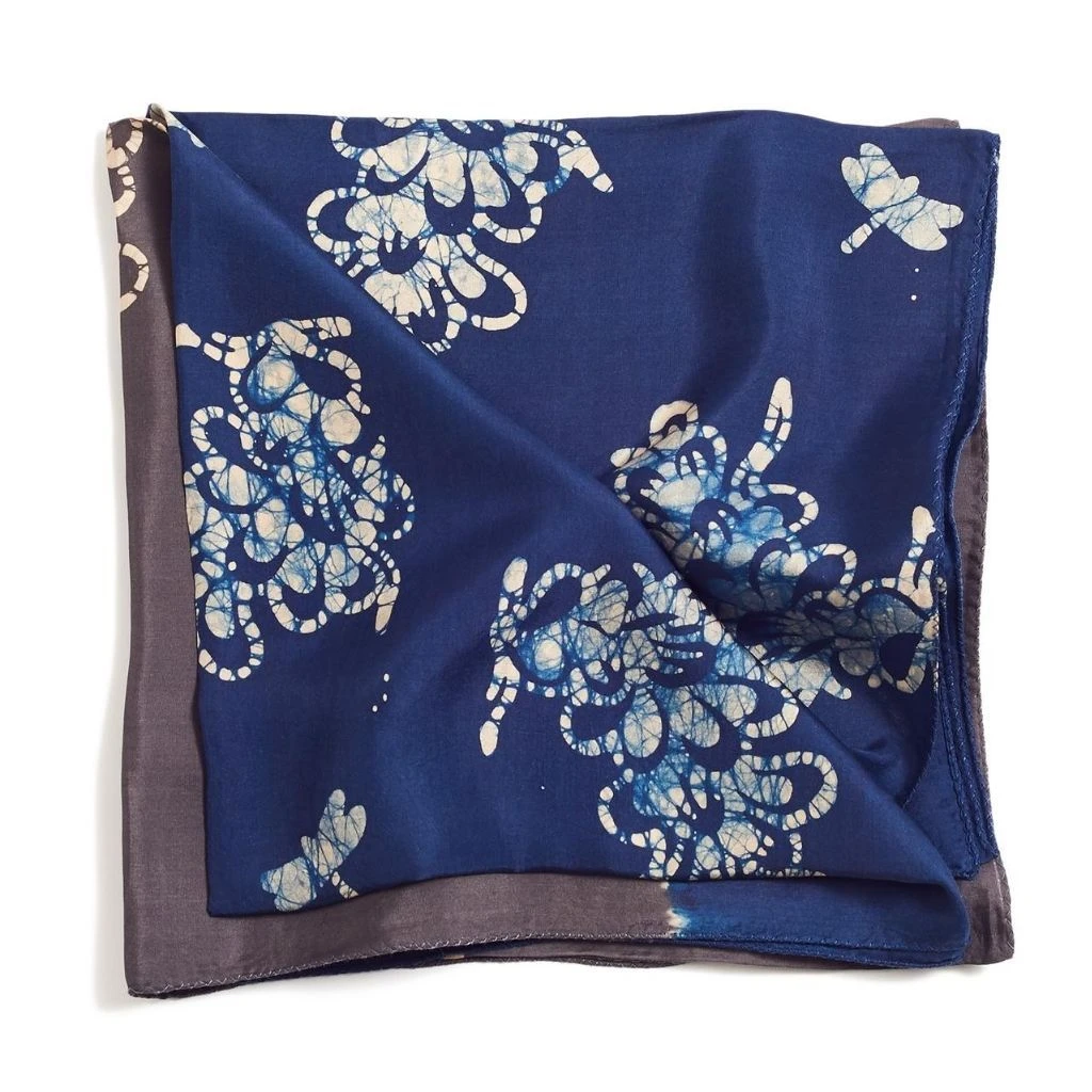 Studio Variously Accessories Oraa Black Silk Scarf Studio Variously Accessories Oraa Black Silk Scarf