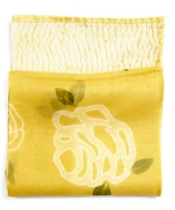 Studio Variously Primrose Turmeric Silk Scarf