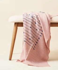 Studio Variously Rosewood Throw Blanket