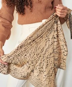 Studio Variously Tesu Black Silk Scarf Accessories