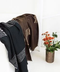 Studio Variously Home Goods Walnut Throw Blanket 7 Studio Variously Home Goods Walnut Throw Blanket