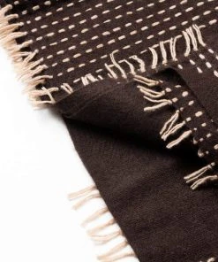 Studio Variously Walnut Throw Blanket - Brown