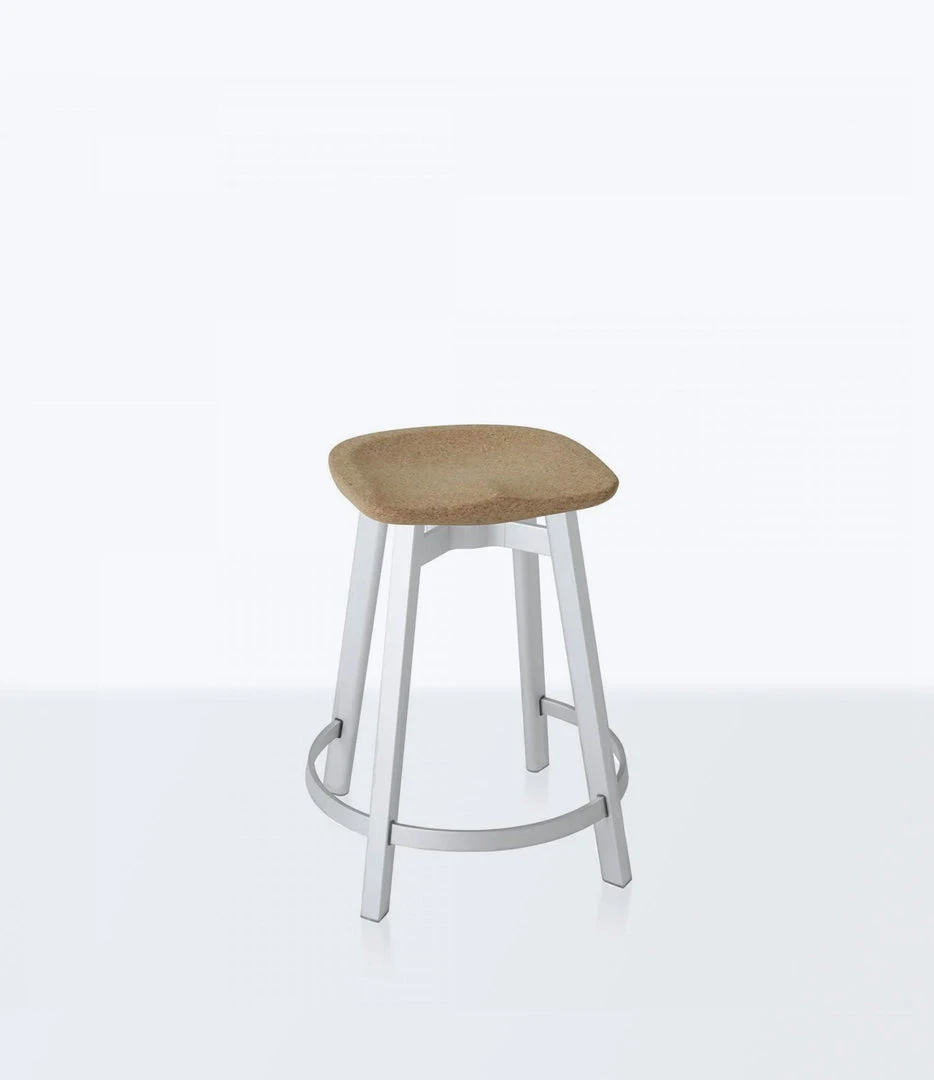 Emeco Su Counter Stool - Aluminum Frame 1 Emeco Su Counter Stool - Aluminum Frame