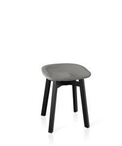 Emeco Su Small Stool - Black Frame