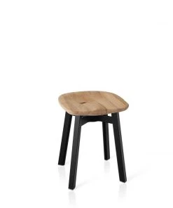 Emeco Su Small Stool - Black Frame