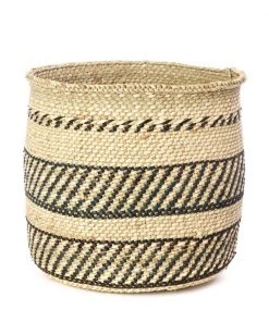 Swahili African Modern Iringa Baskets - Black Accents Best Sellers