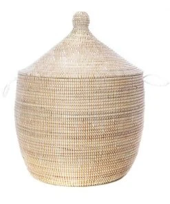 Swahili African Modern Short Hardy Hamper Basket
