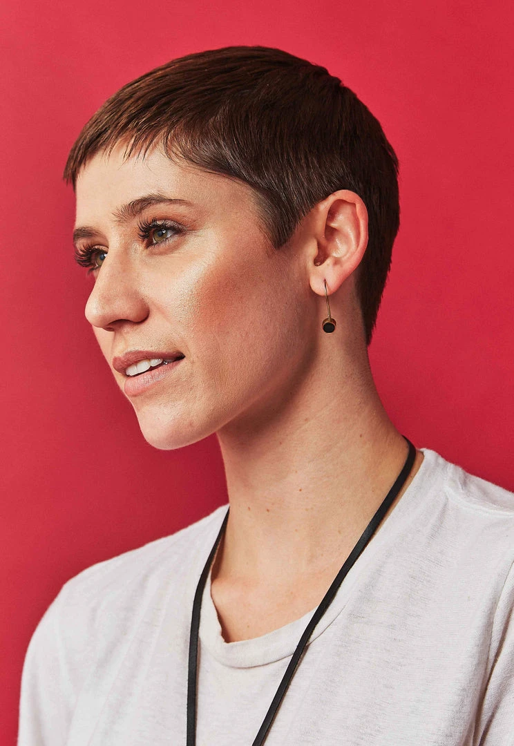 Swahili Coast Design Jewelry Dot Horn Earrings Swahili Coast Design Jewelry Dot Horn Earrings