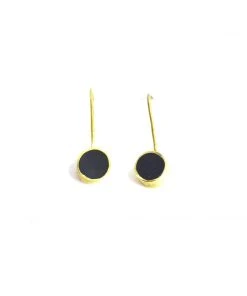 Swahili Coast Design Jewelry Dot Horn Earrings
