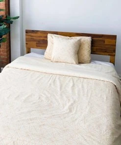 Symbology Best Sellers Reversible Duvet Cover - Cream + Tan 2 Symbology Best Sellers Reversible Duvet Cover - Cream + Tan