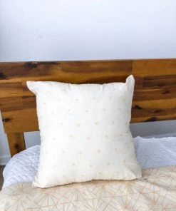 Symbology Reversible Pillowcase - Cream + Tan