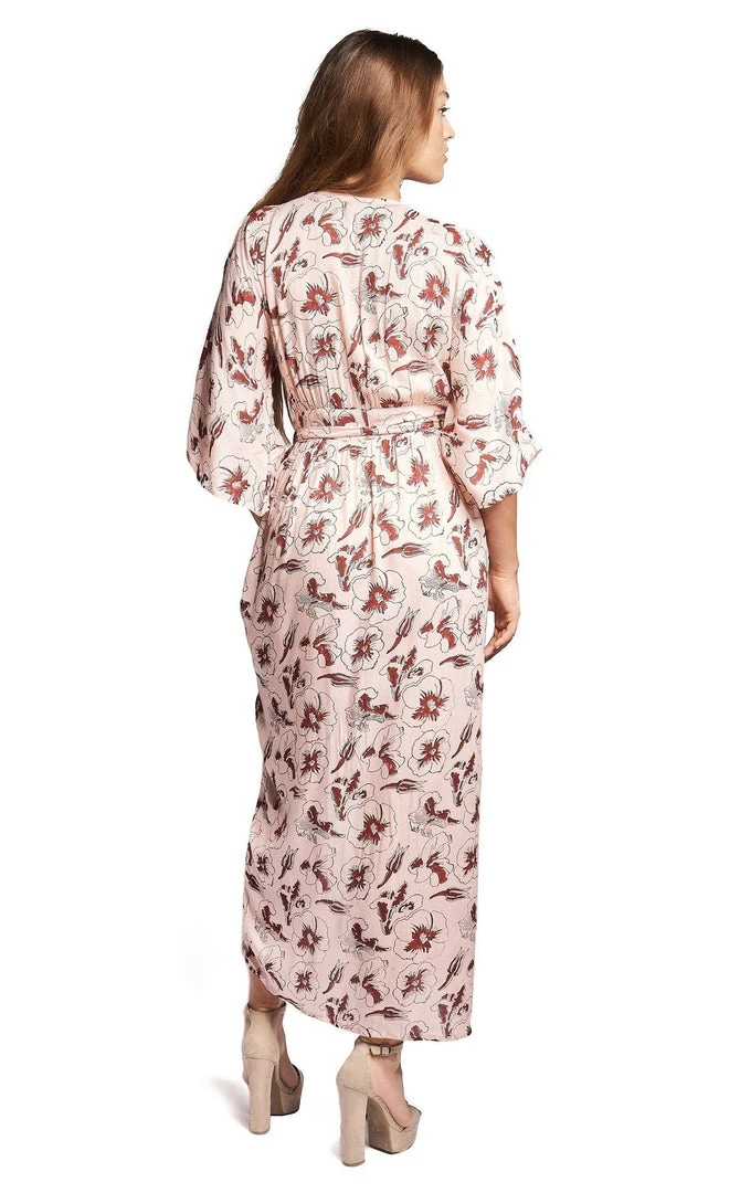 Symbology Hibiscus Flower Wrap - Rose + Berry Symbology Hibiscus Flower Wrap - Rose + Berry