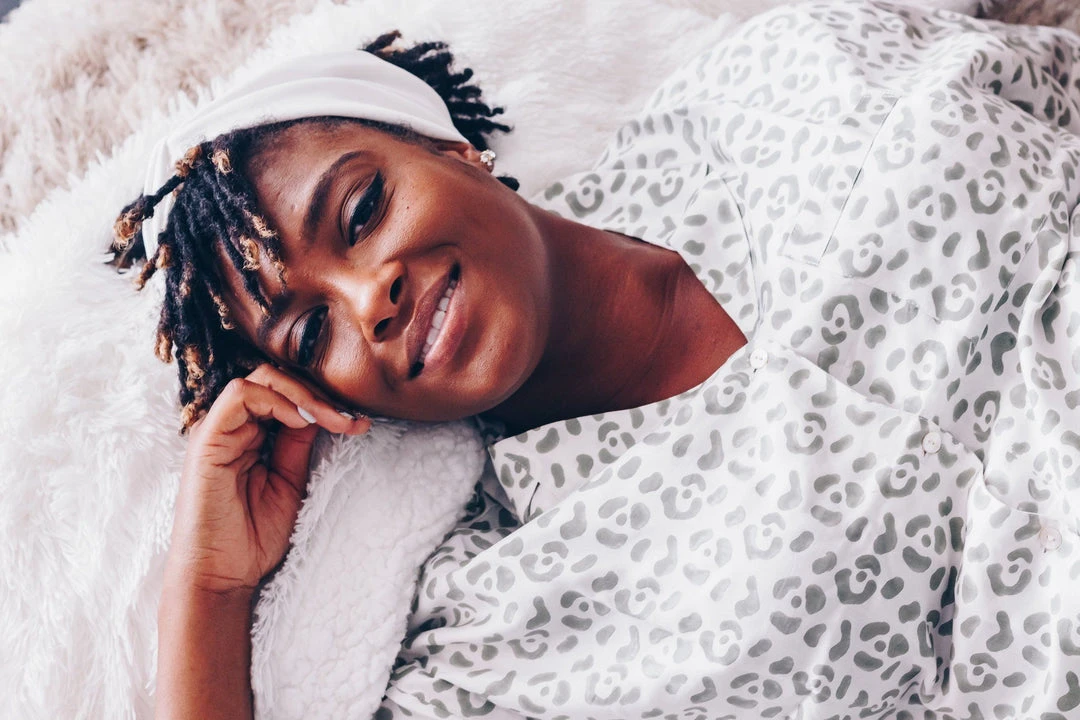 Symbology Best Sellers Modal Leopard Pajama Set - Cream + Sage 6 Symbology Best Sellers Modal Leopard Pajama Set - Cream + Sage