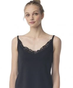 Synergy Organic Clothing Bare All Tencel Camisole - Black Sale