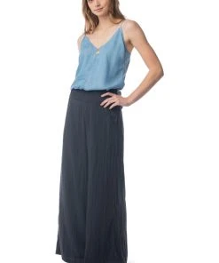 Synergy Organic Clothing Best Sellers Basis Eucalyptus Chambray Camisole 4 Synergy Organic Clothing Best Sellers Basis Eucalyptus Chambray Camisole