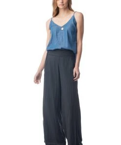 Synergy Organic Clothing Best Sellers Basis Eucalyptus Chambray Camisole 7 Synergy Organic Clothing Best Sellers Basis Eucalyptus Chambray Camisole