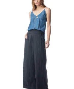 Synergy Organic Clothing Best Sellers Basis Eucalyptus Chambray Camisole 8 Synergy Organic Clothing Best Sellers Basis Eucalyptus Chambray Camisole