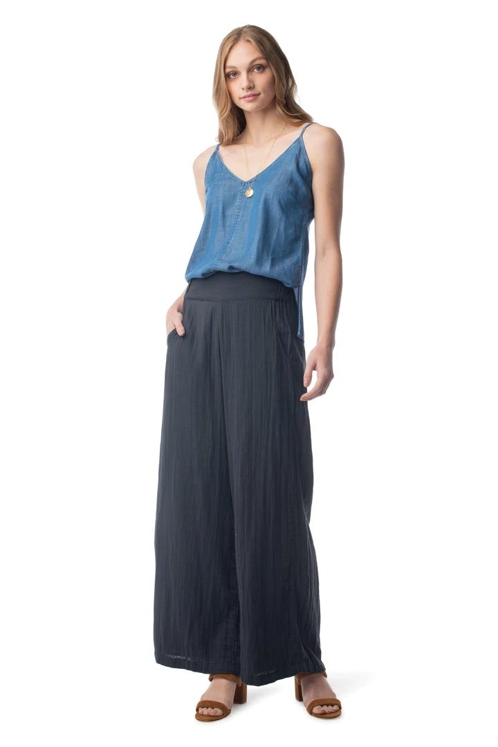 Synergy Organic Clothing Best Sellers Basis Eucalyptus Chambray Camisole Synergy Organic Clothing Best Sellers Basis Eucalyptus Chambray Camisole