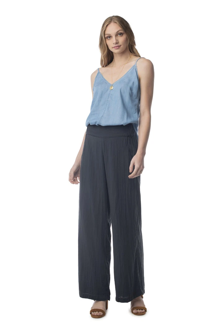 Synergy Organic Clothing Best Sellers Basis Eucalyptus Chambray Camisole Synergy Organic Clothing Best Sellers Basis Eucalyptus Chambray Camisole